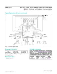 MAX17509ATJ+T Datasheet Page 23