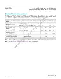 MAX17524ATJ+T Datasheet Page 5