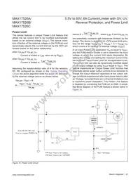 MAX17526AATP+T Datasheet Page 22