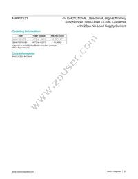 MAX17531AUB+T Datasheet Page 20