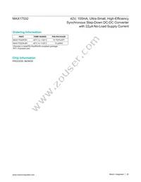 MAX17532ATB+ Datasheet Page 20