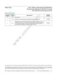 MAX17532ATB+ Datasheet Page 21