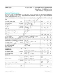 MAX17536ATP+T Datasheet Page 3