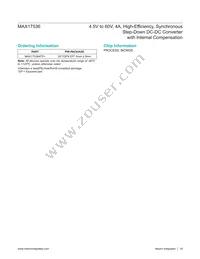 MAX17536ATP+T Datasheet Page 18