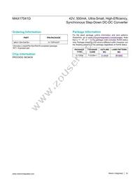 MAX17541GATB+ Datasheet Page 16