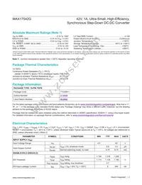 MAX17542GATB+T Datasheet Page 2