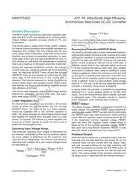 MAX17542GATB+T Datasheet Page 10