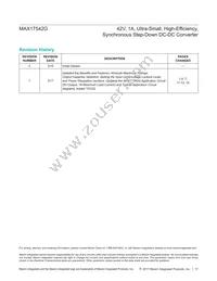 MAX17542GATB+T Datasheet Page 17