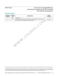 MAX17543ATP+T Datasheet Page 19