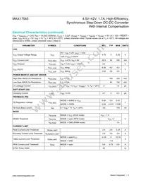 MAX17545ATP+T Datasheet Page 3