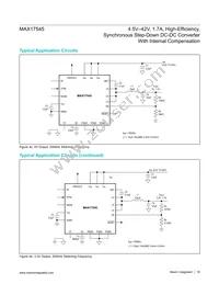 MAX17545ATP+T Datasheet Page 19