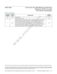 MAX17546ATP+ Datasheet Page 21