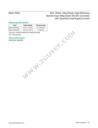 MAX17550AUB+T Datasheet Page 20