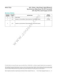 MAX17551ATB+T Datasheet Page 21