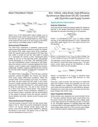 MAX17552AUB+T Datasheet Page 16