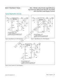 MAX17552AUB+T Datasheet Page 20