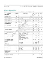 MAX17557ATP+T Datasheet Page 3