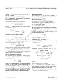 MAX17557ATP+T Datasheet Page 21