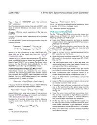 MAX17557ATP+T Datasheet Page 22