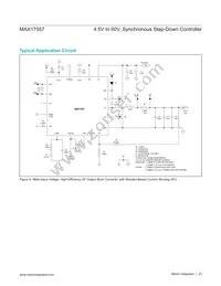 MAX17557ATP+T Datasheet Page 23