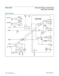 MAX17558ATJ+T Datasheet Page 2