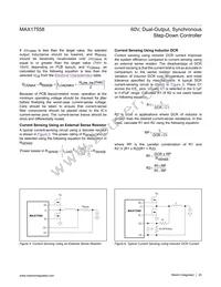 MAX17558ATJ+T Datasheet Page 20