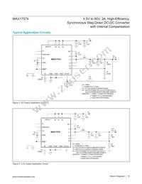 MAX17574ATG+T Datasheet Page 19