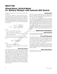 MAX1758EAI Datasheet Page 16