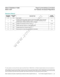 MAX17595ATE+ Datasheet Page 22