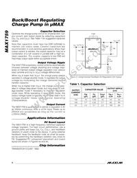 MAX1759EUB Datasheet Page 8