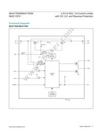 MAX17608ATC+T Datasheet Page 11