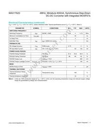 MAX17620ATA+T Datasheet Page 3