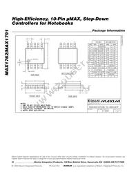 MAX1762EUB+T Datasheet Page 20