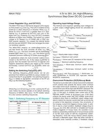 MAX17632AATE+ Datasheet Page 17