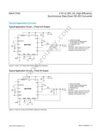 MAX17632AATE+ Datasheet Page 21