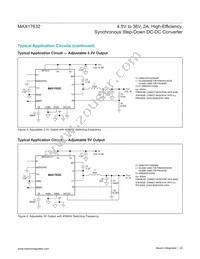 MAX17632AATE+ Datasheet Page 22