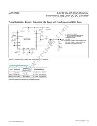 MAX17632AATE+ Datasheet Page 23