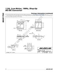 MAX1763EEE Datasheet Page 16