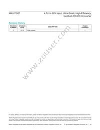 MAX17687ATP+ Datasheet Page 19