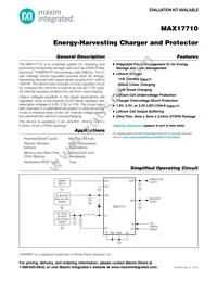 MAX17710GB+ Datasheet Cover