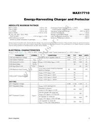 MAX17710GB+ Datasheet Page 2