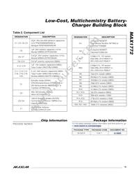 MAX1772EEI+TG11 Datasheet Page 19