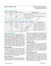 MAX1773AEUP+TG24 Datasheet Page 13