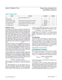 MAX1773AEUP+TG24 Datasheet Page 17