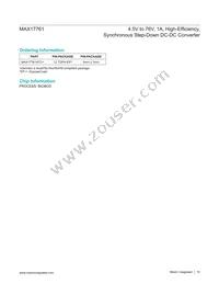 MAX17761ATC+T Datasheet Page 16