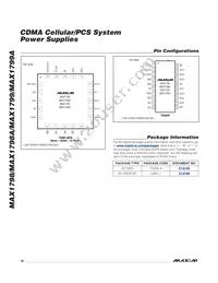 MAX1798EUP+ Datasheet Page 18