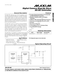 MAX1801EKA+T Datasheet Cover