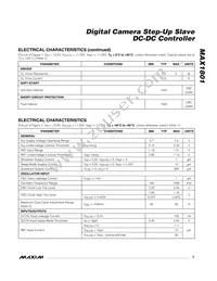 MAX1801EKA+T Datasheet Page 3