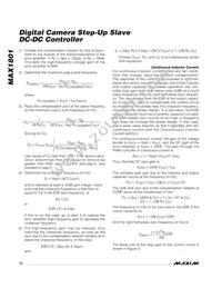 MAX1801EKA+T Datasheet Page 12