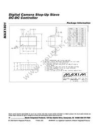 MAX1801EKA+T Datasheet Page 16